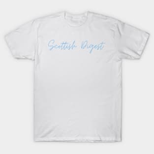 Scottish Digest Blue T-Shirt